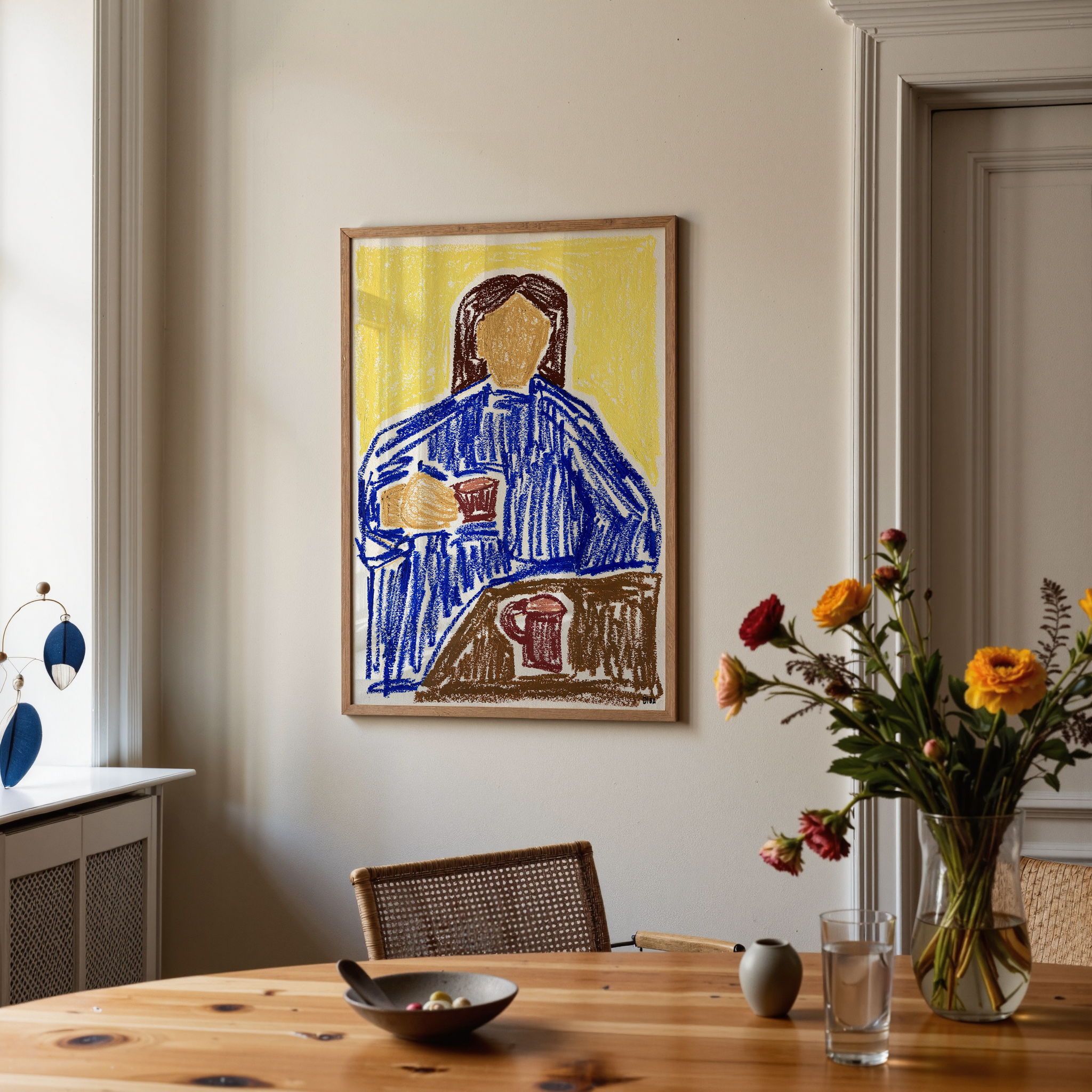 No Talking Before Drinking Coffee