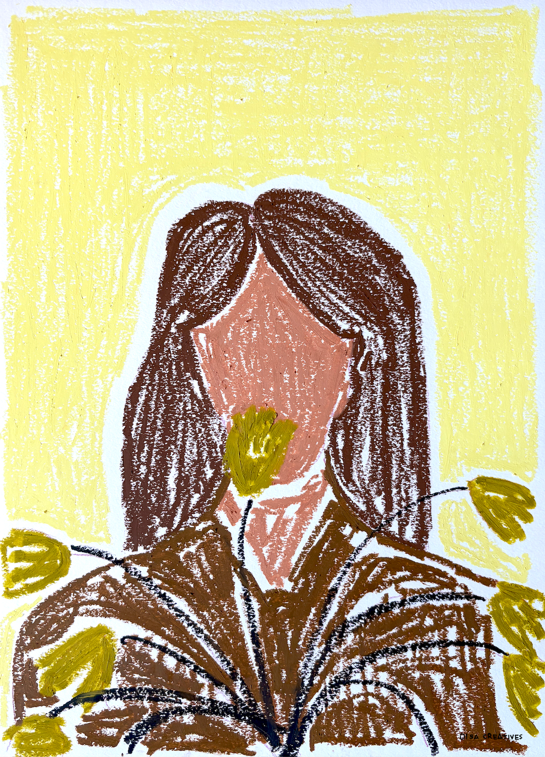 Enjoying the Smell of Flowers