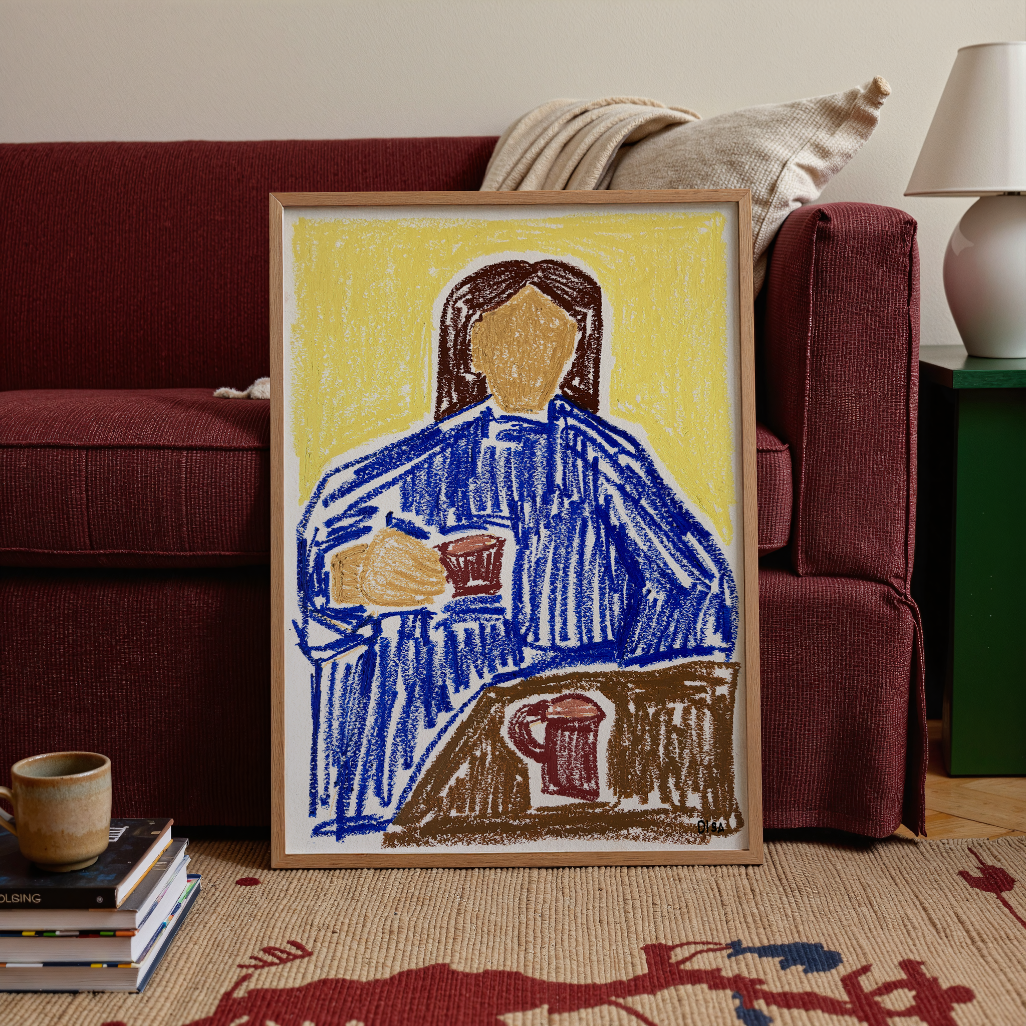 No Talking Before Drinking Coffee